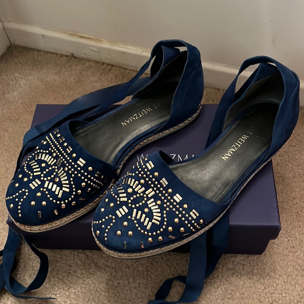 Stuart Weitzman flat sandals